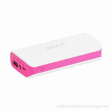 Power Bank Charger, for Mobile Phones with 5,200mAh Capacity, 5V/800mA Input